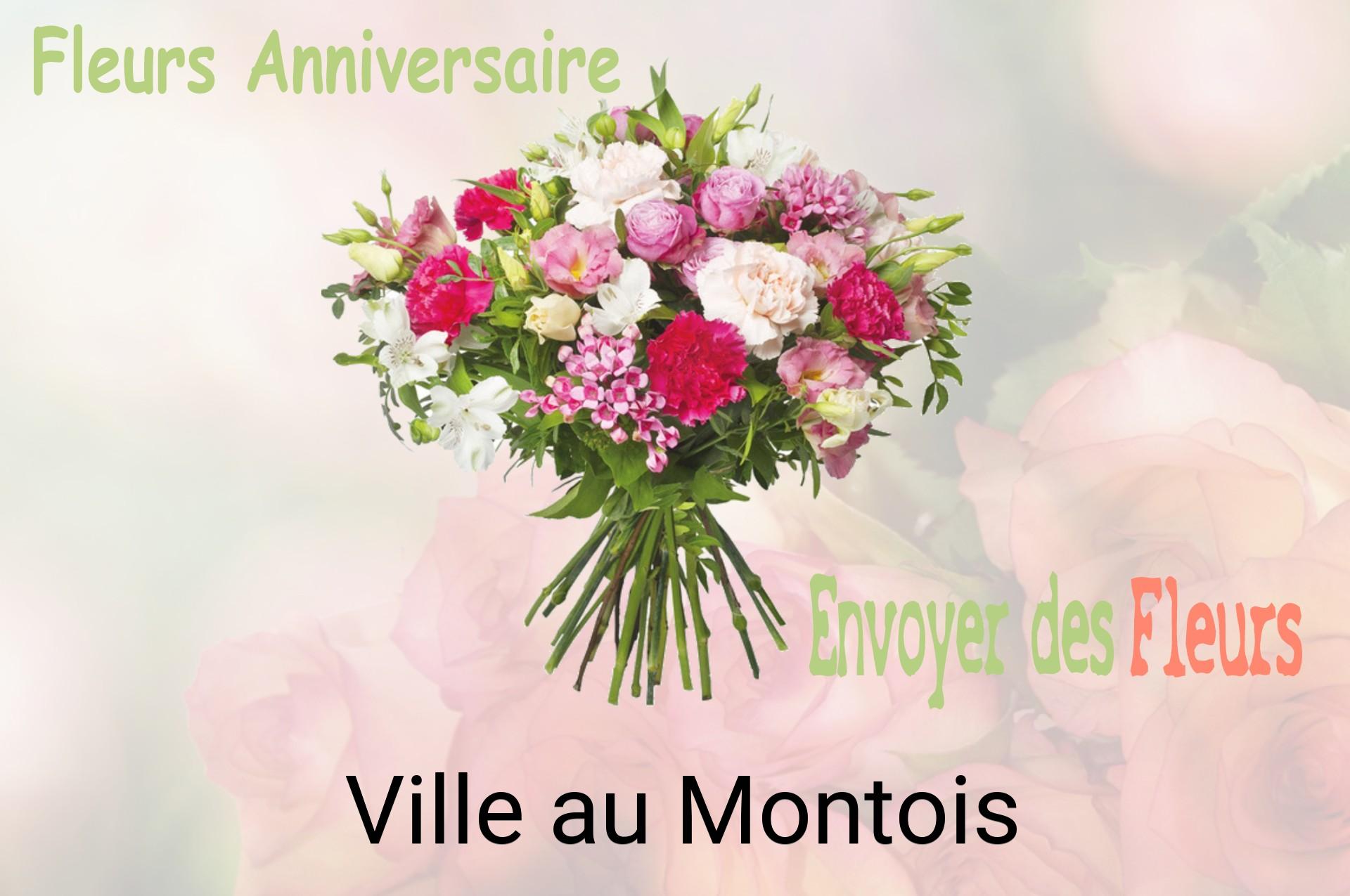 Bouquet de fleurs d’anniversaire livré à Ville-au-Montois