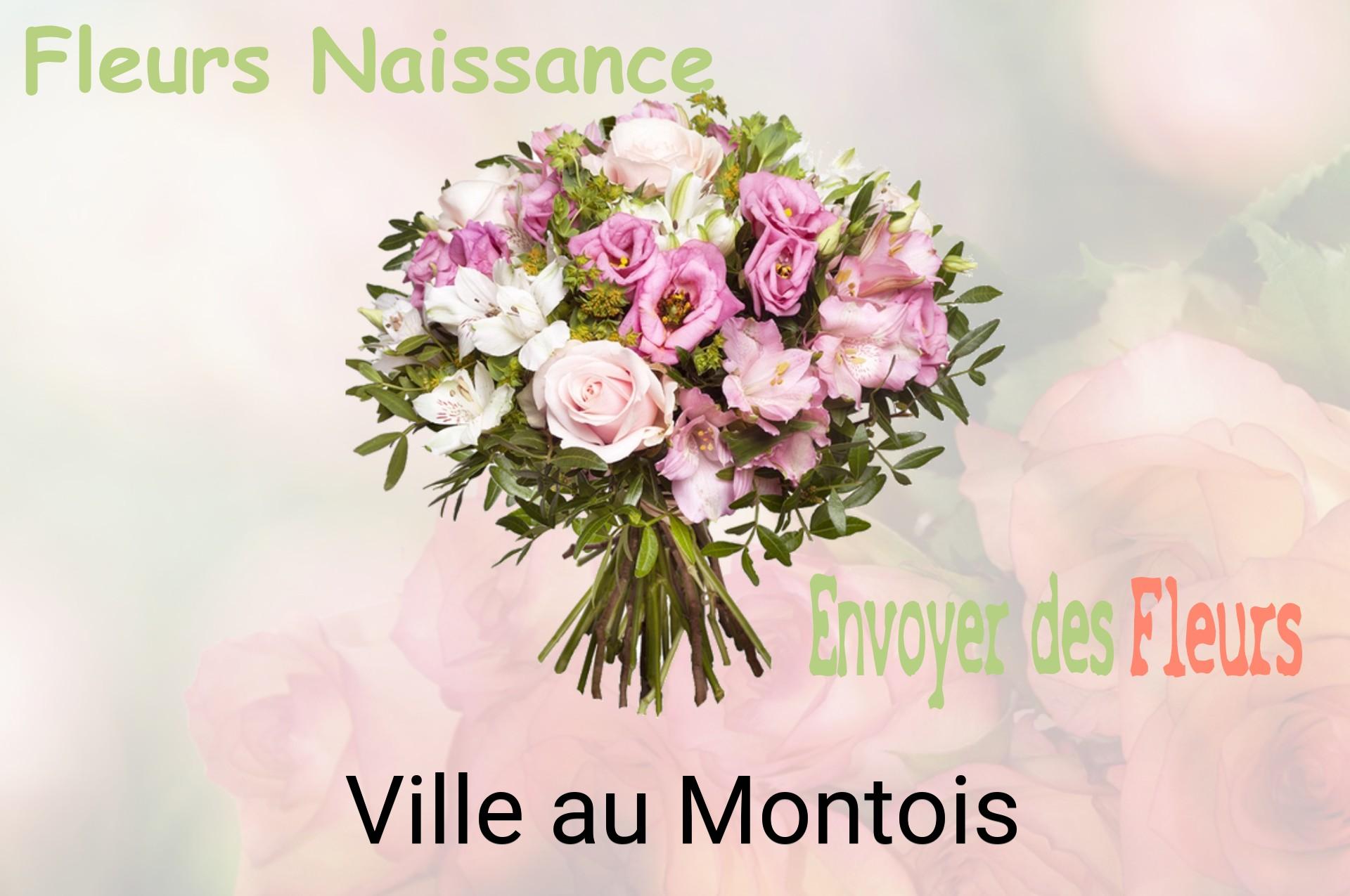 Bouquet de fleurs de naissance livré à Ville-au-Montois